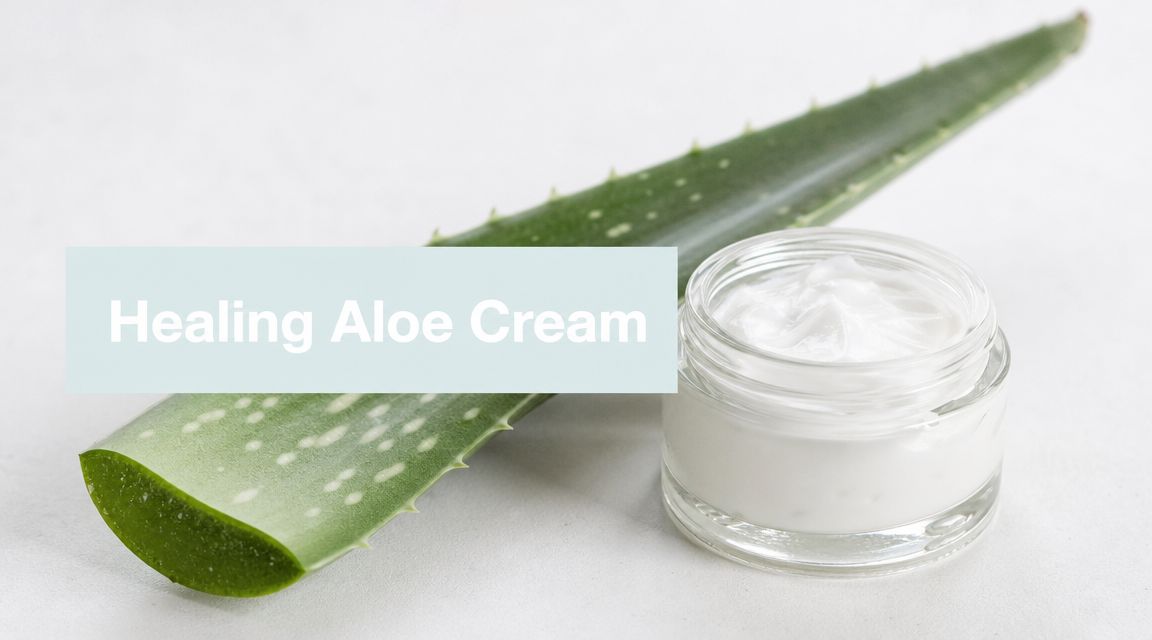 Aloe Vera Cream: A Guide to Soothing and Healing Skin