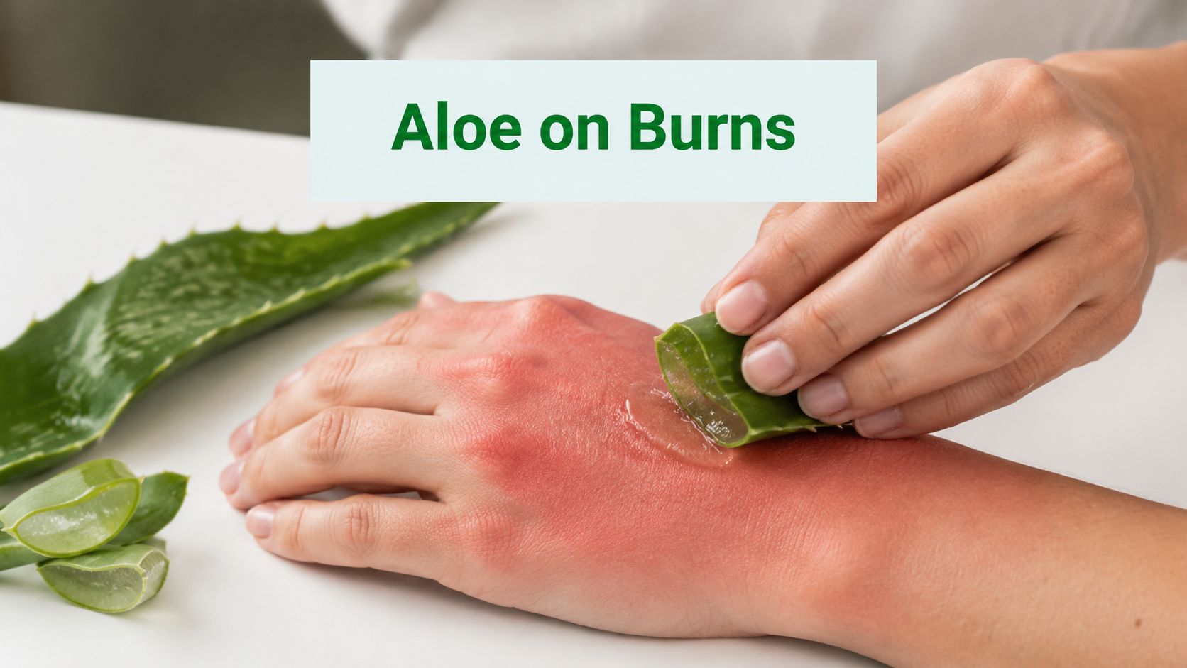 Aloe Vera on Burns: A Guide to Safe and Effective Use