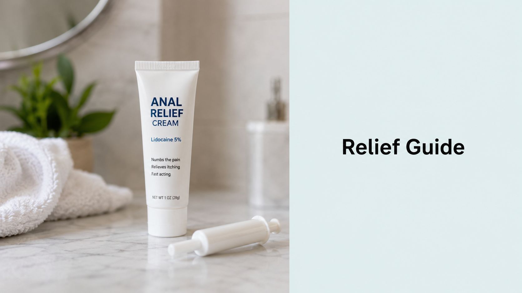 Anal Cream Tube: Safe Use and Relief Guide