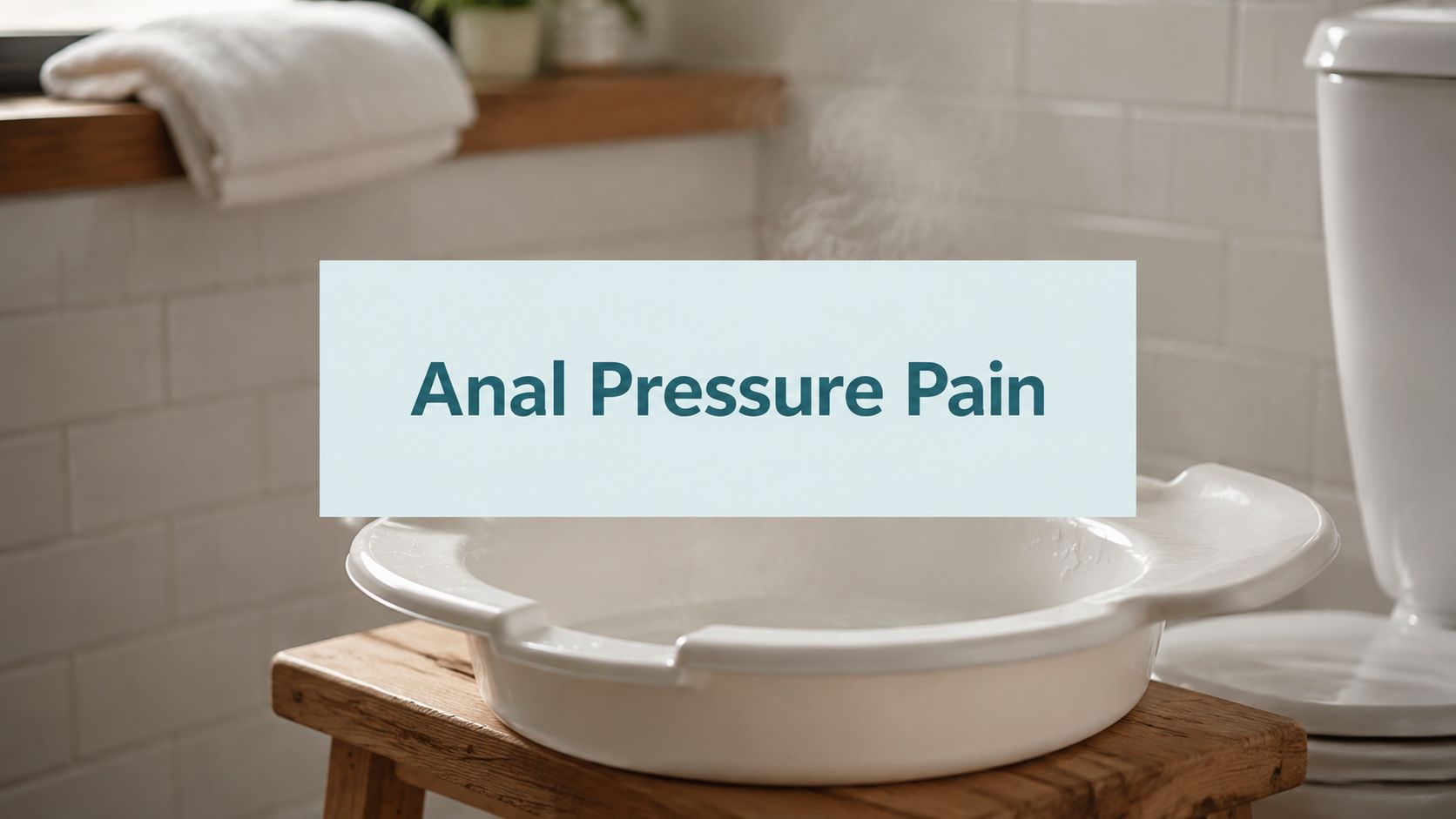 Anal Pressure Pain: 5 Causes, Relief Tips & When to See A