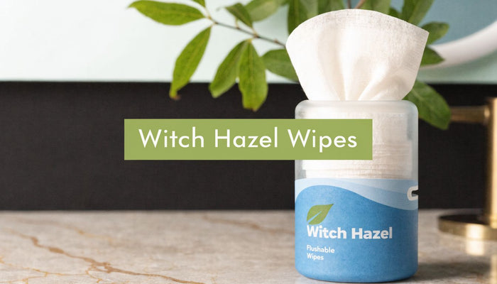 Soothing Benefits of Flushable Wipes With Witch Hazel