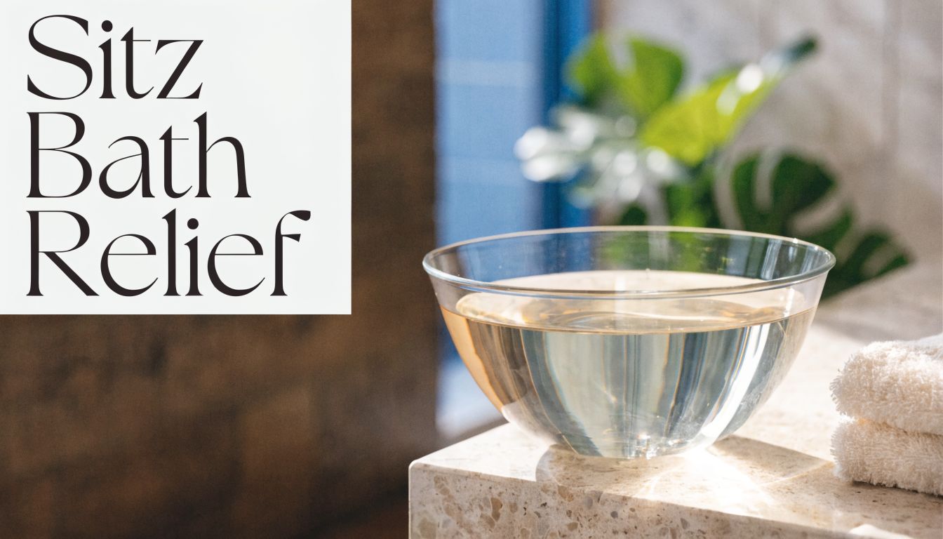 How to Take a Sitz Bath for Hemorrhoids: A Simple Guide for 2026