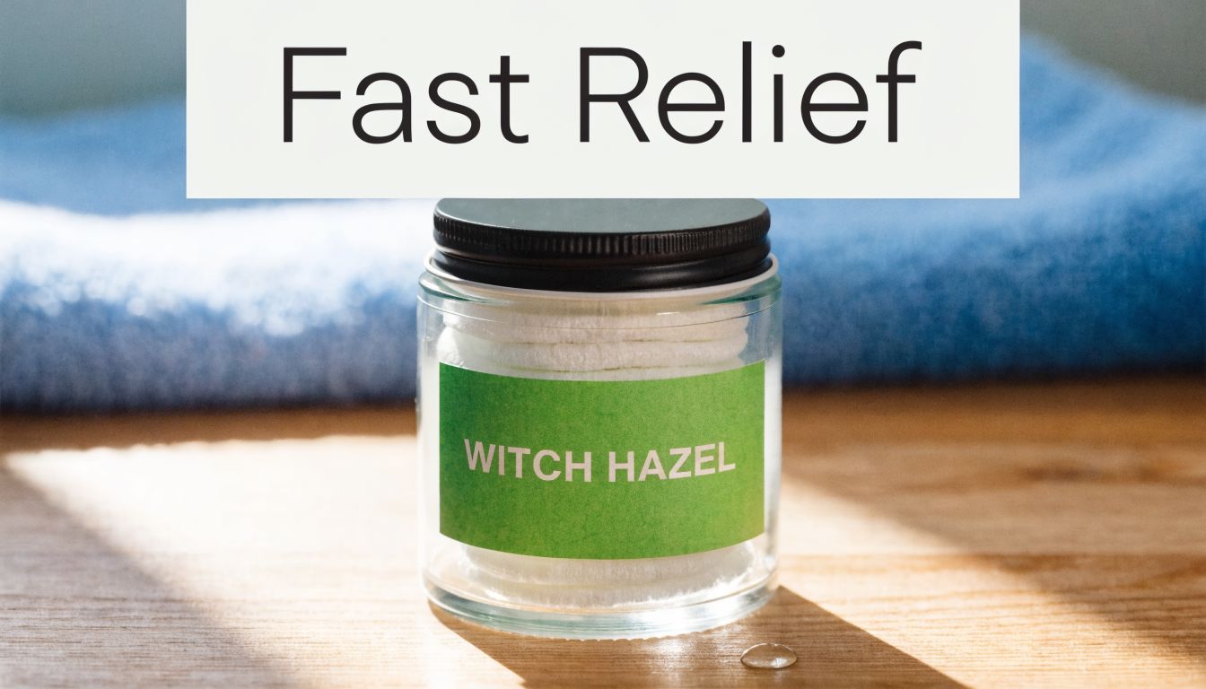 How to Use Witch Hazel Pads for Hemorrhoids for Fast Relief