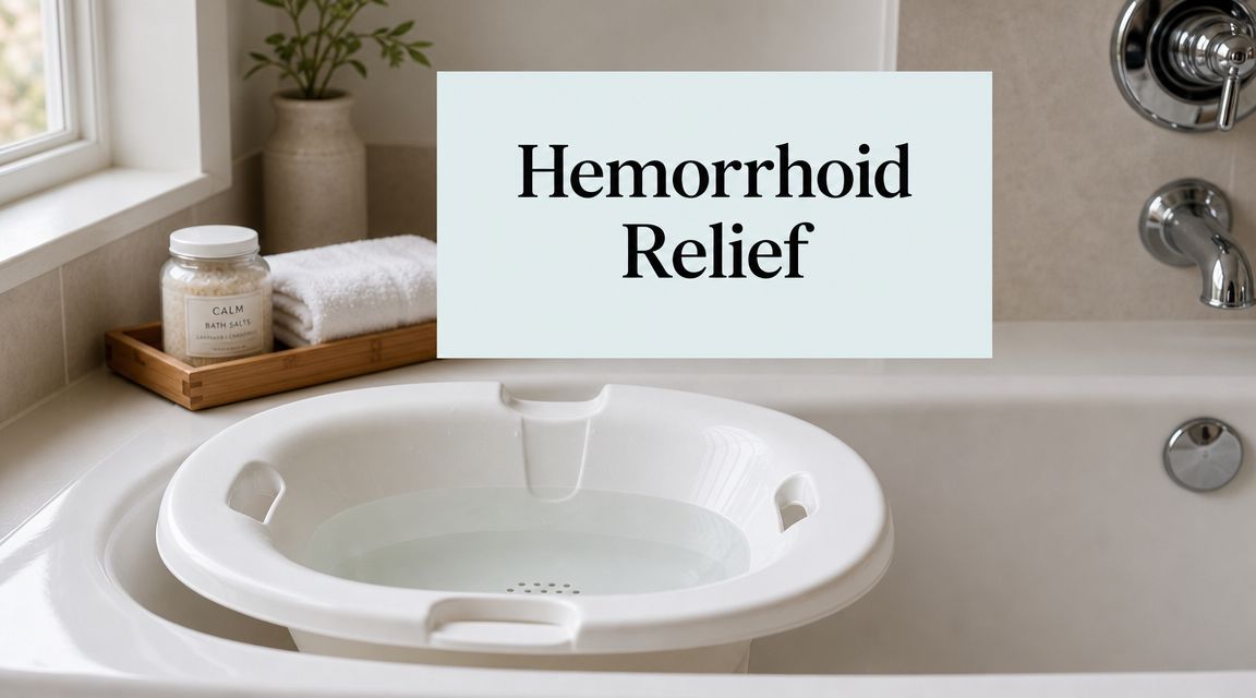 Your 2026 Guide to Effective Hemorrhoid Treatment