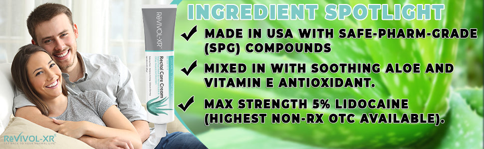 Ingredient spotlight Of Rectal Care Cream